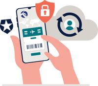 Illustration for the Berg-Hansen customer case about streamlining customer login with Auth0 by Okta