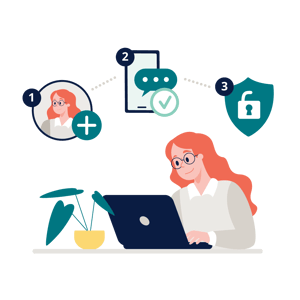 Illustration symbolizing how CIAM is important for customer experiences