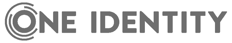 One Identity grå logo